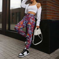 Kiribati Tekeraoi n te Kiritimati Jogger Pants Pacific Patchwork Xmas Vibes - Polynesian Pride