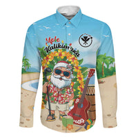 Personalized Hawaii Golf Christmas Family Matching Puletasi and Hawaiian Shirt Mele Kalikimaka Funny Golfer Santa - Polynesian Pride