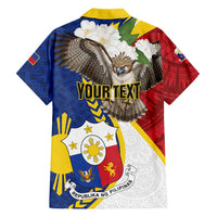 Personalized Philippines Family Matching Short Sleeve Bodycon Dress and Hawaiian Shirt Filipino Araw ng Kalayaan LT01 - Polynesian Pride