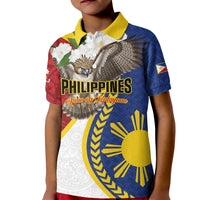 Personalized Philippines Kid Polo Shirt Filipino Araw ng Kalayaan LT01 Kid Multicolor - Polynesian Pride