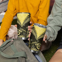 Aotearoa Tumbler Cup Maori Kiwi Yellow Fern