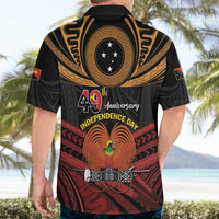 Papua New Guinea Bird of Paradise Hawaiian Shirt 16 September 1975 Independence Day Anniversary LT01 - Polynesian Pride