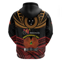 Papua New Guinea Bird of Paradise Hoodie 16 September 1975 Independence Day Anniversary LT01 - Polynesian Pride