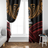 Papua New Guinea Bird of Paradise Window Curtain 16 September 1975 Independence Day Anniversary LT01 - Polynesian Pride