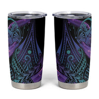 In September We Wear Teal And Purple Tumbler Cup Magic Ribbon Semicolon