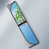 Hawaii Santa Parrot Christmas Auto Sun Shade Summer Vibe - Polynesian Pride