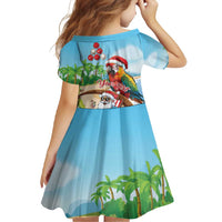 Personalized Hawaii Santa Parrot Christmas Family Matching Summer Maxi Dress and Hawaiian Shirt Summer Vibe LT01 - Polynesian Pride