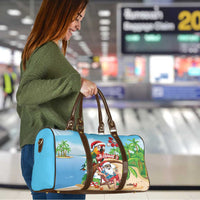Hawaii Santa Parrot Christmas Travel Bag Summer Vibe LT01 - Polynesian Pride