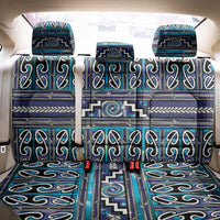 Maori Matariki Back Car Seat Cover Blue Galaxy Aesthetic Koru Art LT01 - Polynesian Pride