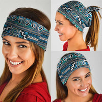 Maori Matariki Neck Gaiter Green Galaxy Aesthetic Koru Art LT01 - Polynesian Pride