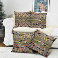 Maori Matariki Pillow Cover Yellow Galaxy Aesthetic Koru Art LT01 - Polynesian Pride