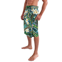 Polynesian Hibiscus Tropical Green Floral Lavalava Tribal Pattern - Polynesian Pride