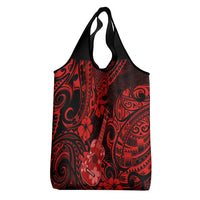 Hawaii Ukulele Grocery Bag Polynesian Pattern Red Version LT01 - Polynesian Pride