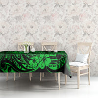 Hawaii Fish Hook Tablecloth Polynesian Pattern Green Version LT01 - Polynesian Pride