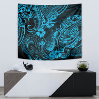 Hawaii Pineapple Tapestry Polynesian Pattern Sky Blue Version LT01 - Polynesian Pride