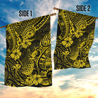 Hawaii Pineapple Garden Flag Polynesian Pattern Yellow Version LT01 - Polynesian Pride