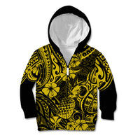 Hawaii Pineapple Kid Hoodie Polynesian Pattern Yellow Version LT01 - Polynesian Pride