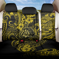 Hawaii Shaka Sign Back Car Seat Cover Polynesian Pattern Yellow Version LT01 One Size Yellow - Polynesian Pride
