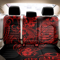 Hawaii Shark Back Car Seat Cover Polynesian Pattern Red Version LT01 - Polynesian Pride