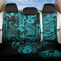 Hawaii Shark Back Car Seat Cover Polynesian Pattern Turquoise Version LT01 One Size Turquoise - Polynesian Pride