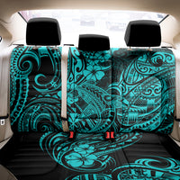 Hawaii Shark Back Car Seat Cover Polynesian Pattern Turquoise Version LT01 - Polynesian Pride