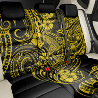 Hawaii Shark Back Car Seat Cover Polynesian Pattern Yellow Version LT01 - Polynesian Pride