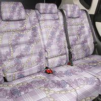 Pua Kalaunu Lei Back Car Seat Cover Palaka Pattern LT01 - Polynesian Pride