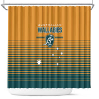 Rugby Australia Shower Curtain Junior Wallabies Go Champions