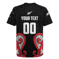 Custom Rugby New Zealand Rugby Jersey Baby Black Go Champions