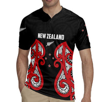 Custom Rugby New Zealand Rugby Jersey Baby Black Go Champions