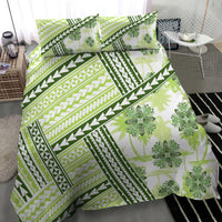 Hawaii Quilt Bedding Set Kakau Polynesian Pattern Olive Green Version LT01 - Polynesian Pride
