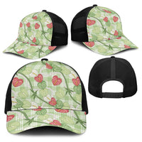 Anthurium Pikake Ti Leaf Palaka Baseball Net Cap Green Version