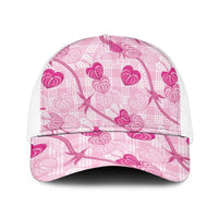 Anthurium Pikake Ti Leaf Palaka Baseball Net Cap Pink Version