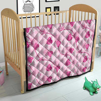 Anthurium Pikake Ti Leaf Palaka Quilt Pink Version LT01 - Polynesian Pride