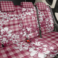 Hibiscus Pakala Royal Magenta Back Car Seat Cover Tropical Floral Stylized - Polynesian Pride
