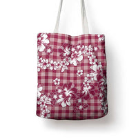 Hibiscus Pakala Royal Magenta Tote Bag Tropical Floral Stylized - Polynesian Pride