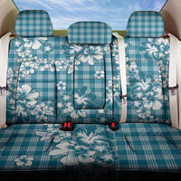 Hibiscus Pakala Ocean Depths Blue Back Car Seat Cover Tropical Floral Stylized - Polynesian Pride