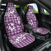 Hibiscus Pakala Sweetie Purple Car Seat Cover Tropical Floral Stylized - Polynesian Pride