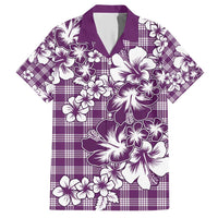 Hibiscus Pakala Sweetie Purple Hawaiian Shirt Tropical Floral Stylized - Polynesian Pride