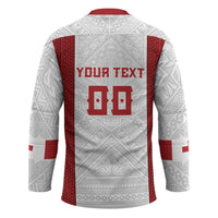 Tonga Rugby Custom Hockey Jersey Tonga Sea Eagles Go Champions LT01 - Polynesian Pride