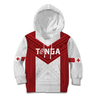 Tonga Rugby Custom Kid Hoodie Tonga Sea Eagles Go Champions LT01 Hoodie Red - Polynesian Pride
