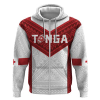 Tonga Rugby Custom Zip Hoodie Tonga Sea Eagles Go Champions LT01 Zip Hoodie Red - Polynesian Pride