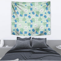 Hawaii Anthurium Tiare Pikake Lei Tapestry Omaomao Lauhala Art Pattern LT01 - Polynesian Pride