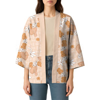 Hawaii Anthurium Tiare Pikake Lei Kimono Alani Lauhala Art Pattern LT01 - Polynesian Pride