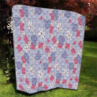 Hawaii Anthurium Tiare Pikake Lei Quilt Poni Lauhala Art Pattern LT01 - Polynesian Pride