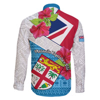 Fiji Day Family Matching Puletasi Dress and Hawaiian Shirt Fijian Hibiscus Special Version LT01 - Polynesian Pride