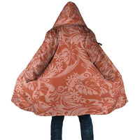 Tahiti Puatou Tiare Floral Cloak Monstera Palm Tropical Leaves - Polynesian Pride