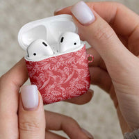 Tahiti Tarona Tiare Floral AirPods Case Monstera Palm Tropical Leaves LT01 - Polynesian Pride