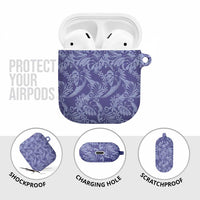 Tahiti Vareau Tiare Floral AirPods Case Monstera Palm Tropical Leaves LT01 - Polynesian Pride
