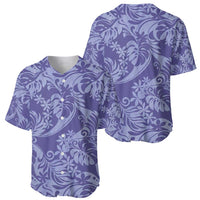Tahiti Vareau Tiare Floral Baseball Jersey Monstera Palm Tropical Leaves LT01 - Polynesian Pride
